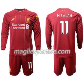 Completo Calcio Liverpool M.Salah 11 Bambino Divisa Prima 2019/2020 ML